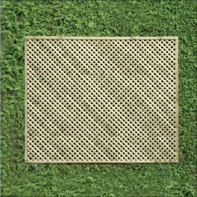 5ft Privacy Lattice Trellis  PL12 (1800 x 1500mm) - Tanalised Softwood