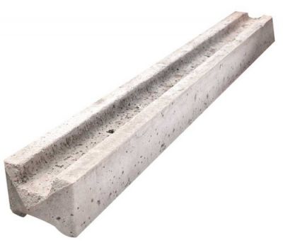 10ft Concrete Slotted Intermediate Fence Post