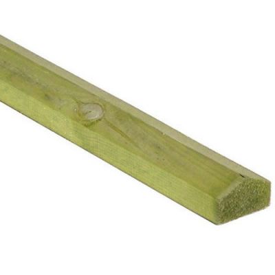 Fence Capping Rail (3600 x 65 x 38mm) - Pressure Treated Green Timber