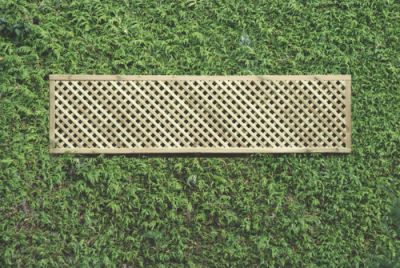 1.5ft Privacy Trellis Panel (1830 x 450mm) - Tanalised Softwood