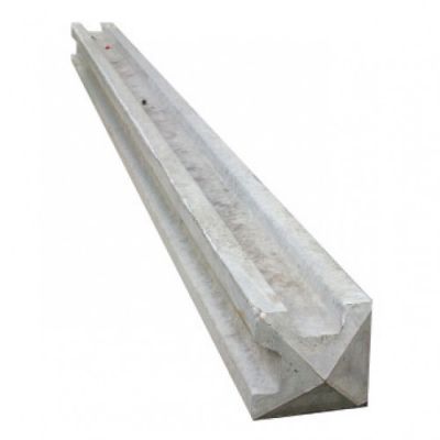 concrete slotted post