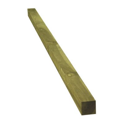 10ft Fence Post (3000 x  75 x 75mm) - Pressure Treated UC4 Green Timber