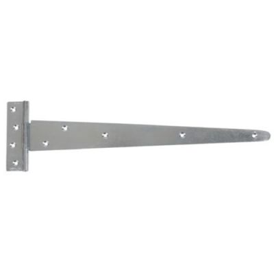 Pair of  24" Galvanised Heavy 'T' Hinges (Without Screws)